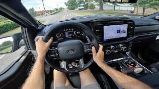 2024 Ford F150 Raptor R POV Drive Impressions and ASMR [upl. by Wernda]