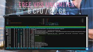 VPS Gratis 8 CPU  30 GB RAM Unlimited  Jupyter Alternatif 247 🚀 [upl. by Trinidad]