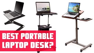 Best Portable Laptop Desk  Top 5 Portable Laptop Stand and Desk Reviews [upl. by Nyrad]