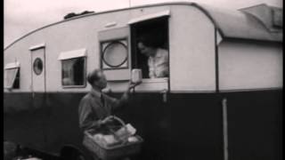 Pathe news Herne Bay Reculver caravans [upl. by Lolita]