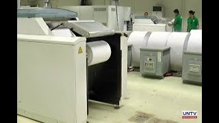 Comelec naginspeksyun sa National Printing Office para sa nalalapit na pagimprenta ng mga balota [upl. by Yeldnarb304]