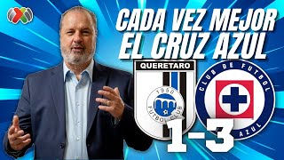 CADA VEZ MEJOR CRUZ AZUL  Querétaro vs Cruz Azul  Torneo Clausura 2024 Liga MX [upl. by Arimahs]