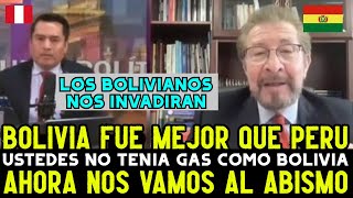 ¡INTENSO DEBATE POLITOLOGO BOLIVIANO COMPARA LA ECONOMIA PERUANA CON LA ECONOMIA BOLIVIANA [upl. by Eninahs102]