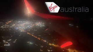 Perth Western Australia evening landing  Virgin Australia Boeing 737700 arriving from Kununurra [upl. by Ramar]