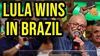 Lula WINS Brazilian Election Bolsonaro Meekly Concedes [upl. by Ahsilef]