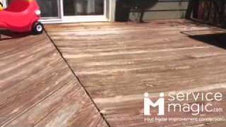 Wooden Deck Maintenance [upl. by Ogdon]