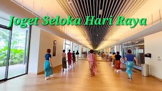 Joget Seloka Hari Raya linedance  Choreographer MamaG MY March 2024 [upl. by Kono]