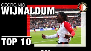 TOP 10 GOALS  Georginio Wijnaldum [upl. by Alhsa22]