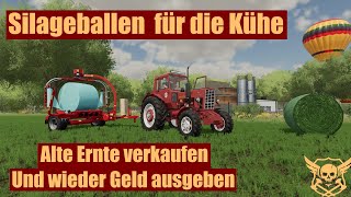 LS22 Part 15 Siloballen pressen und wickeln [upl. by Suzette]