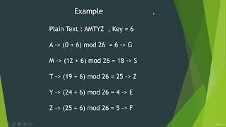 5 Substitution Ciphers CaesarVignere [upl. by Gavini]