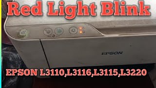 Epson L3116 Paper jam solution and red light blinking solution [upl. by Wood527]