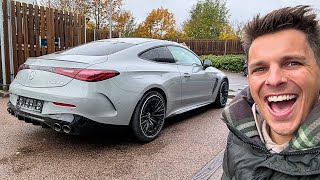 TAKING DELIVERY OF MY NEW MERCEDESAMG CLE 53 [upl. by Dnomzed]