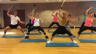 “MADE YOU MISS” Maddie Pope  Fitness Drumming Dance Workout Valeo Club [upl. by Eadwina]