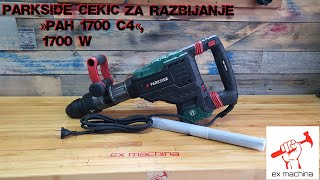 PARKSIDE čekić za razbijanje »PAH 1700 C4« 1700 W [upl. by Irual]