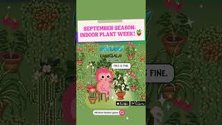 Grow your limitedtime Monstera Albo 🥰 windowgarden pixelart cozygames [upl. by Jarrid]