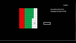 Addition of Decimals Using Hundredths Grid [upl. by Akcir]