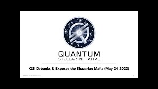 QSI Weekly Wednesday Panel Call  Stellar Khazarian Mafia Debunked amp Exposed May 24 2023 [upl. by Alten]