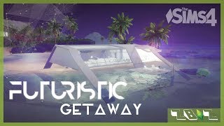 Futuristic Sulani Getaway 🌊🛸  The Sims 4 Island Living  Speed Build  Download Links [upl. by Onailerua]