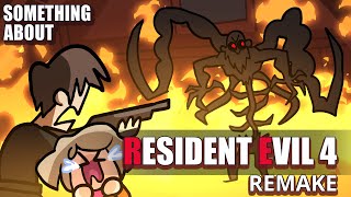 Something About Resident Evil 4 REMAKE ANIMATED Loud Sound Warning 🧟 [upl. by Knobloch]