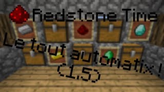 Redstone Time  Le meilleur ami du Mineur  Trieur ditems  Minecraft 15 [upl. by Rivkah]