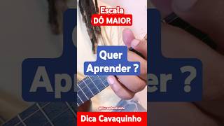 Pega essa dica  Escala de Dó Maior  Cavaquinho [upl. by Corney271]