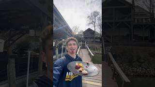 HAPPY THANKSGIVING🦃 I caught a whole feast in my 👄 trickshot funny sports thanksgiving [upl. by Eittam413]