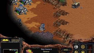 StarCraft Brood War  Zerg  Mission 4  The Liberation Of Korhal [upl. by Dnumde]