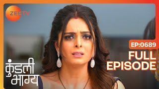 क्या Sherlyn जाएगी वापस घर  Kundali Bhagya  Full Ep 689  Zee TV  4 Feb 2020 [upl. by Leftwich]