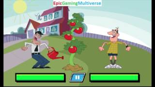 Timmy Turners Dad VS Sheldon Dinkleberg In A Nicks Not So Ultimate Boss Battles Match [upl. by Aiekan]