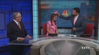 The KETK crew celebrates Kaci Koviaks birthday [upl. by Estas]