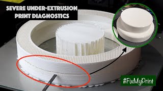 How to Diagnose amp Fix Serious Under Extrusion FixMyPrint [upl. by Esmond]