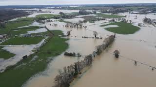 Heavy Flooding In Bungay Suffolk 261220 [upl. by Gran100]