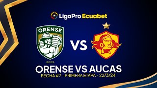 Orense vs Aucas  Liga Pro Roblox  Fecha 7  Primera Etapa [upl. by Badger345]