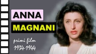 ANNA MAGNANI i suoi primi film cinema italiano anni 40 [upl. by Ahsemaj]