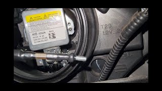 Ford Escape 2014 HIB bulb replacement easy way [upl. by Zeuqirdor]