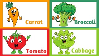 The Vegetables Song  Vegetables for kids  Brainy Bunch TV566 [upl. by Kristo318]