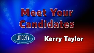 Meet Your Candidates St Bonifacius Kerry Taylor [upl. by Hurty]