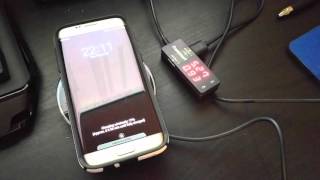 Samsung S7 amp S7 Edge Wireless Charging test [upl. by Casia]