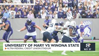 University of Mary vs Winona State [upl. by Laban]