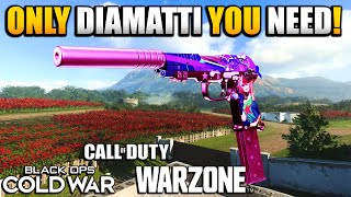 Best Secondary After Update  How to Make the Best Possible Diamatti Class Setup for WARZONE [upl. by Anerbes]