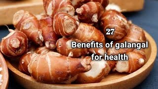 Benefits of galangal for health [upl. by Ainigriv446]