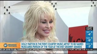 Dolly Parton to be named MusiCares Person of the Year [upl. by Elatnahc976]