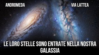 Sta succedendo La fusione tra Andromeda e la Via Lattea è iniziata [upl. by Vipul72]