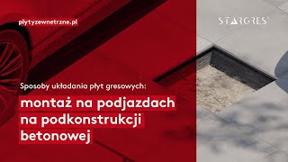 Montaż Na Podjazdach Na Podkonstrukcji Betonowej [upl. by Notxap]