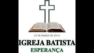 Palestra Prevenção Câncer de Próstata 23112024   Igreja Batista Esperança  Culto ao Vivo [upl. by Ibbob]