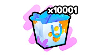 I Opened 10000x Adoption Gift Bags And Got This Pet Simulator 99 💎 [upl. by Mak]