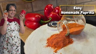 Easy Homemade Paprika ❤️ [upl. by Ainoda]