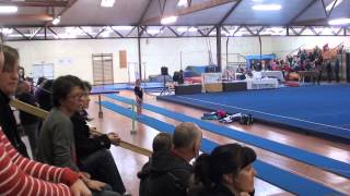 Isabella Brett WAG Step 6 Handspring Vault 1405 1st place MIGS comp July 28 2012 [upl. by Amliv733]