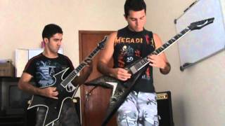 ADDICTED TO CHAOS  MEGADETH with all solos and double guitars [upl. by Noseyt26]