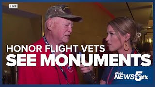 Veterans prepare to see monuments built in their honor on Honor Flight 17 [upl. by Gillmore]